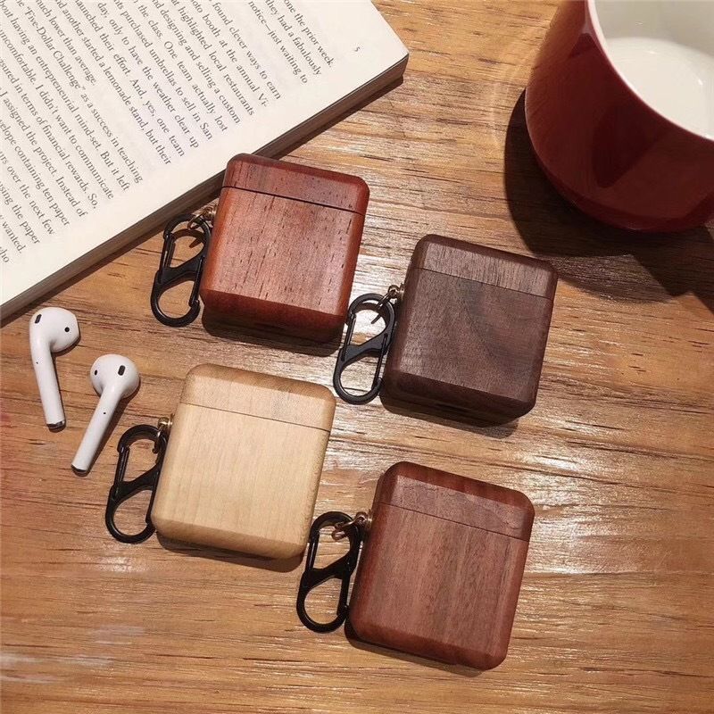 Skin AirPods / Case Pro Wooden Earphone