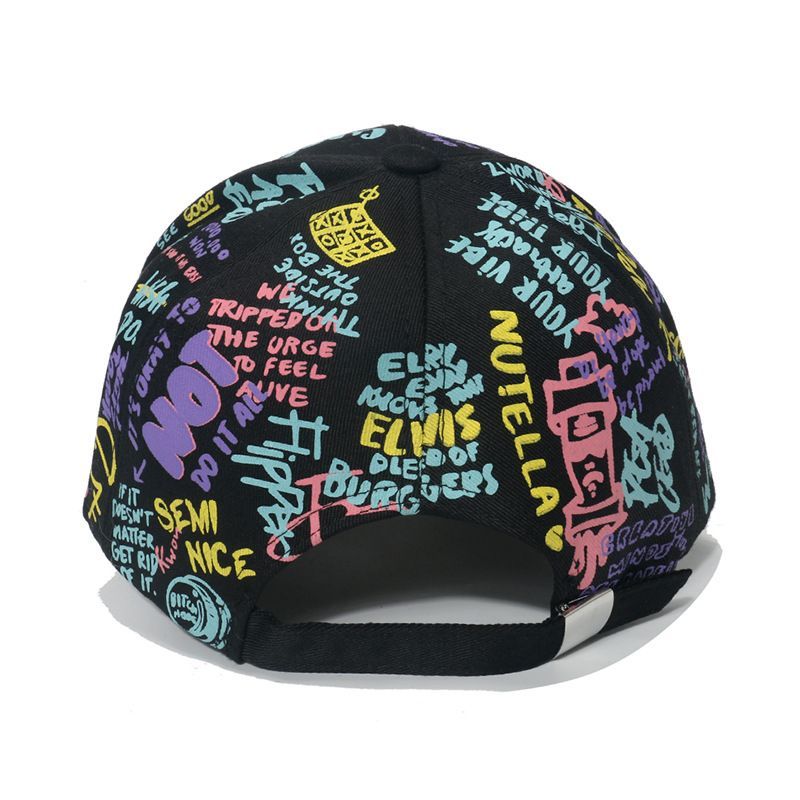 Graphic Print Baseball (Various Cap Designs)