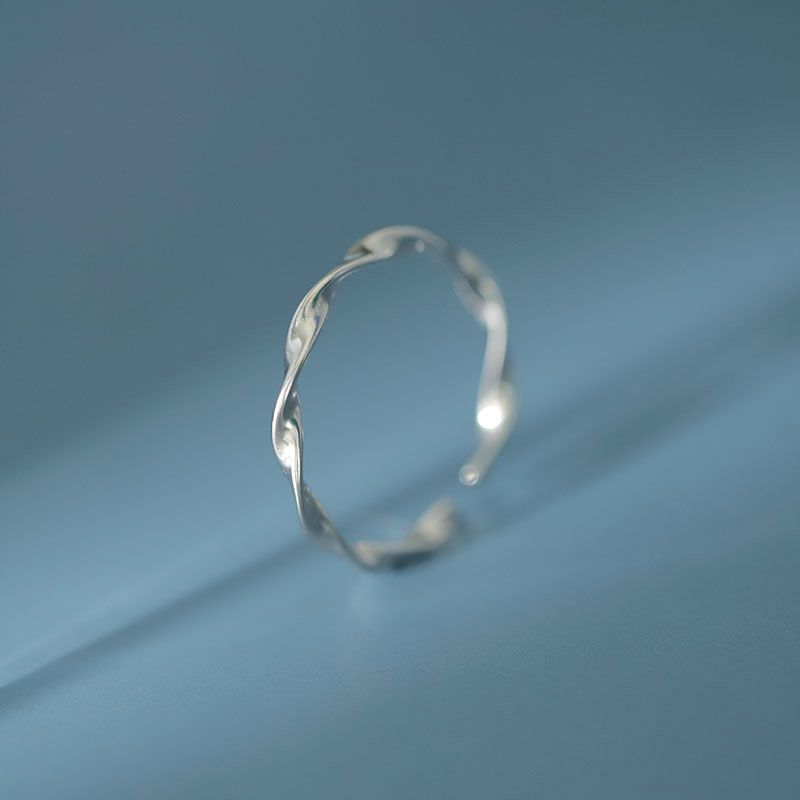 Sterling Silver Twisted Ring