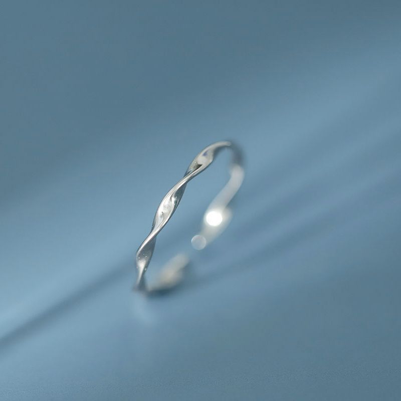 Sterling Silver Twisted Ring