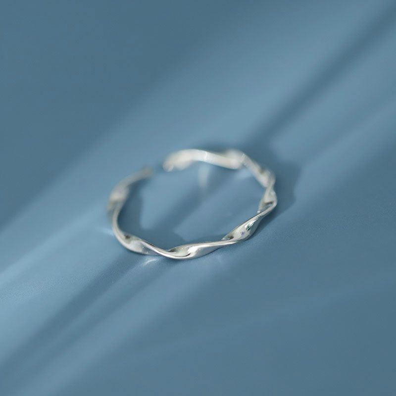 Sterling Silver Twisted Ring