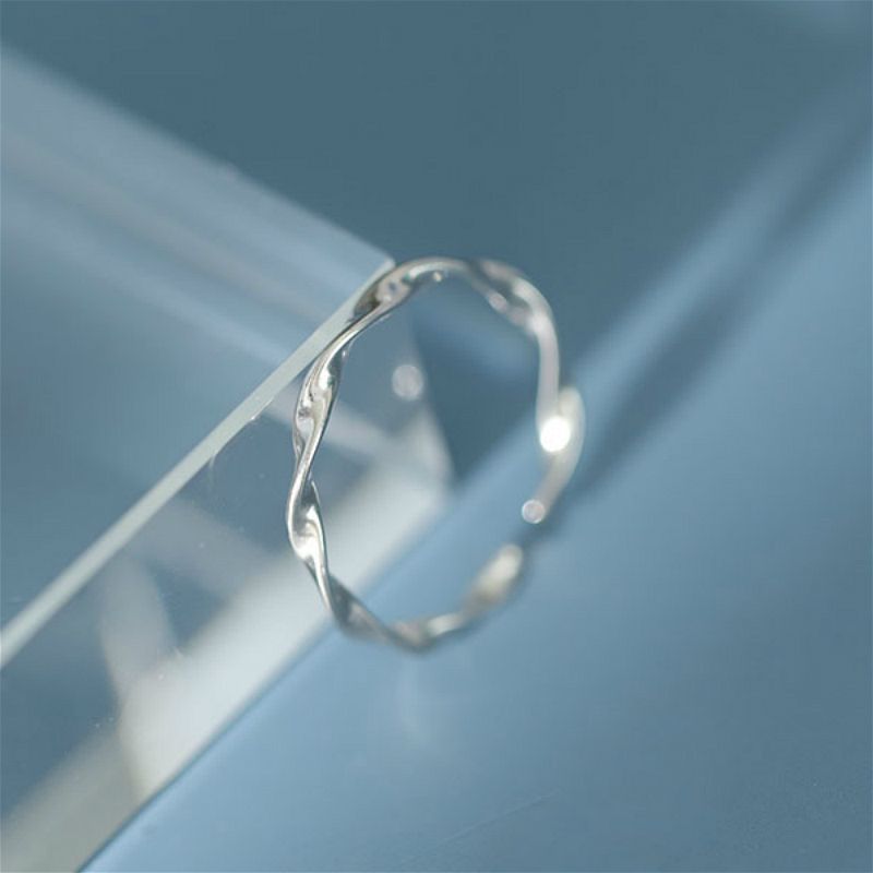 Sterling Silver Twisted Ring