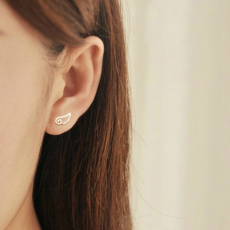 Sterling Silver Earring Wings