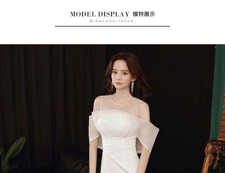 Sheath Cold Gown Evening Shoulder