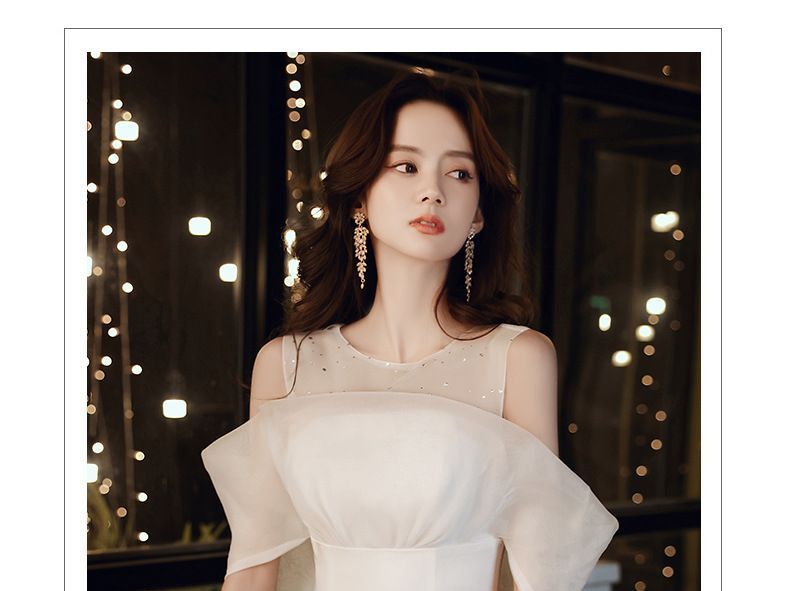 Sheath Cold Gown Evening Shoulder