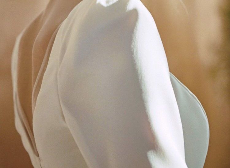 Wedding A-Line Long-Sleeve Gown