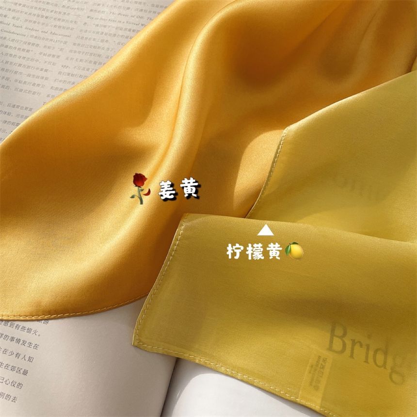 Print designs) Silk Scarf (various