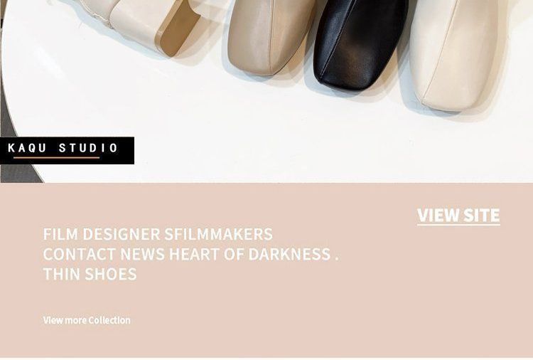 Plain Heel Boots Chunky Short