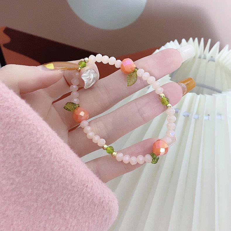 Fruit Bracelet Faux Crystal