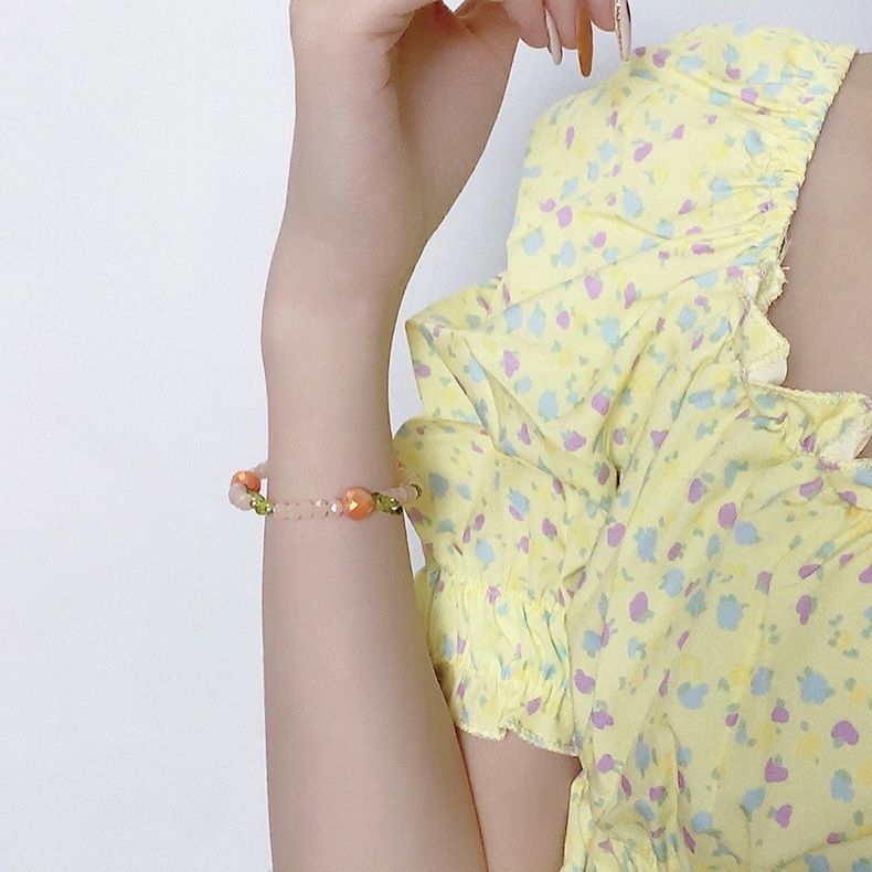 Fruit Bracelet Faux Crystal