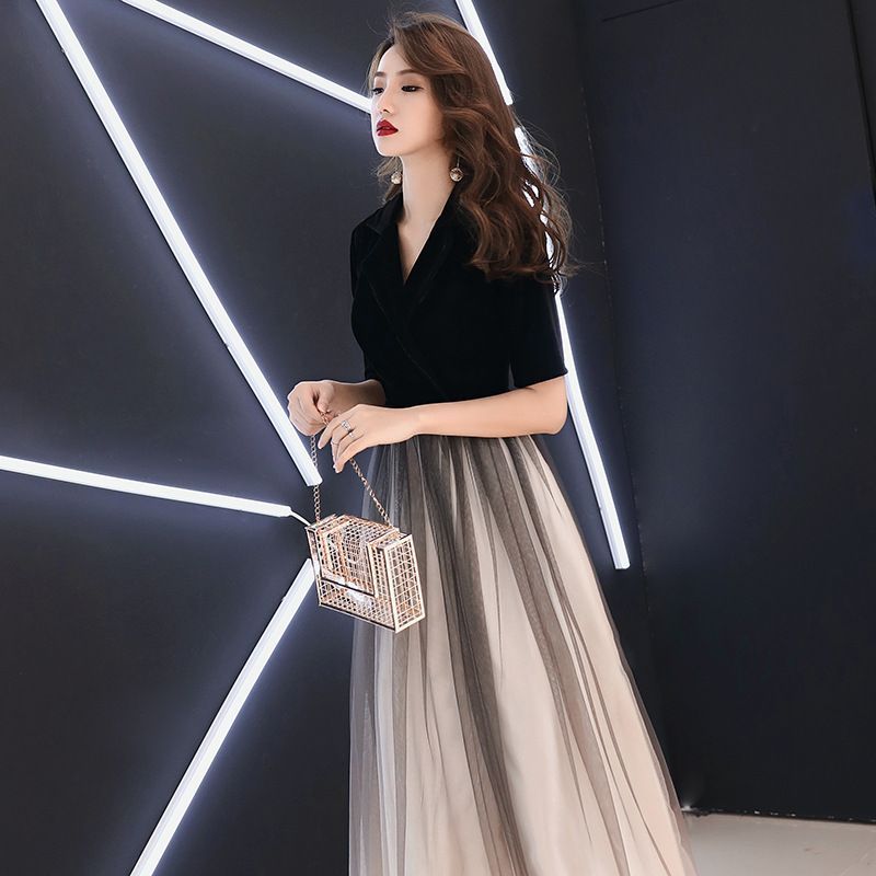 (Various Ombre Gown A-Line Evening Designs) Mesh