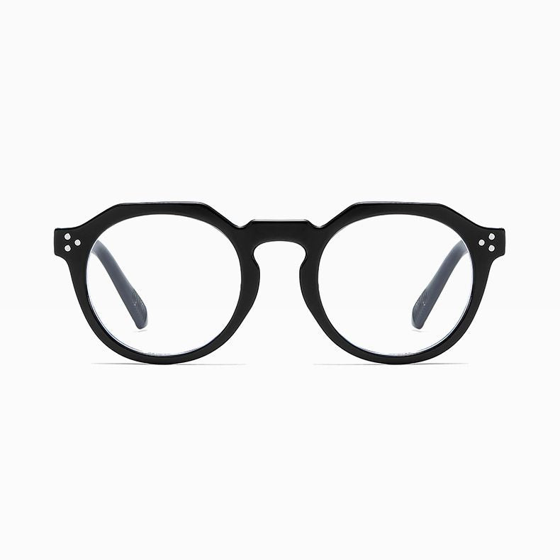 Retro Light Blue Eyeglasses Blocking