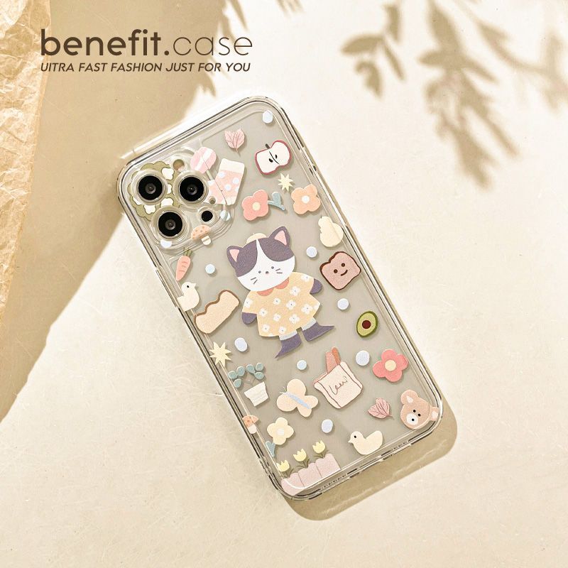 Transparent Phone Animal Case