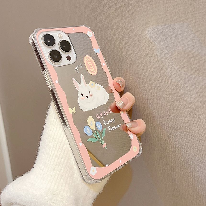 Mirrored Phone Rabbit Case