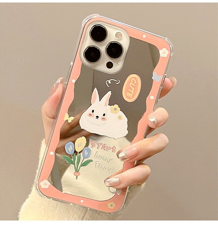 Mirrored Phone Rabbit Case