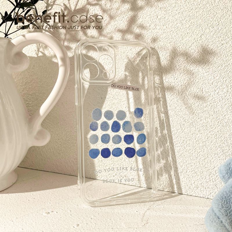 Phone Dotted Transparent Case