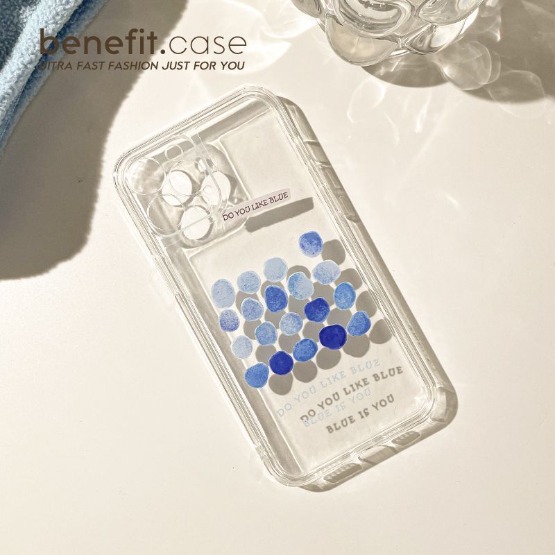 Phone Dotted Transparent Case