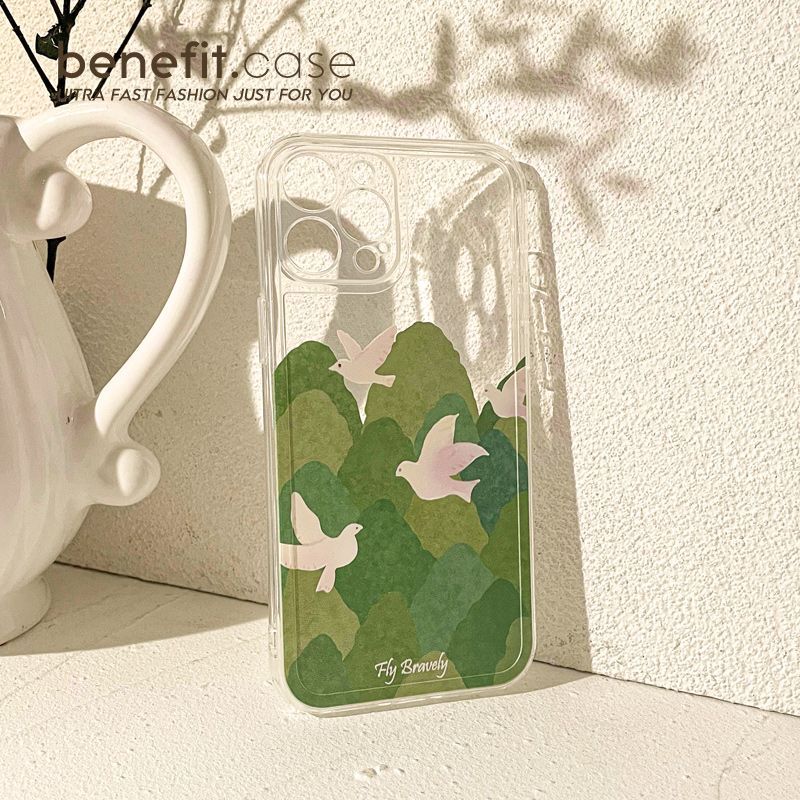 Phone Transparent Bird Case