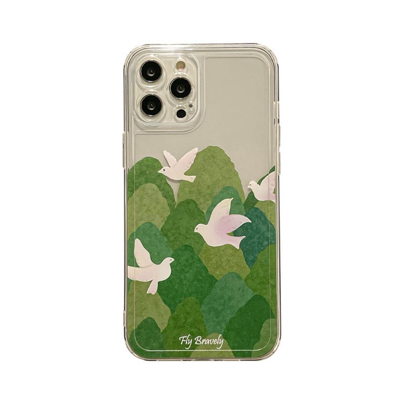 Phone Transparent Bird Case