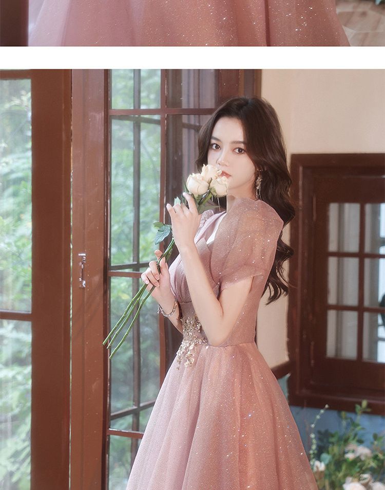 Gown A-Line Panel Evening Sheer