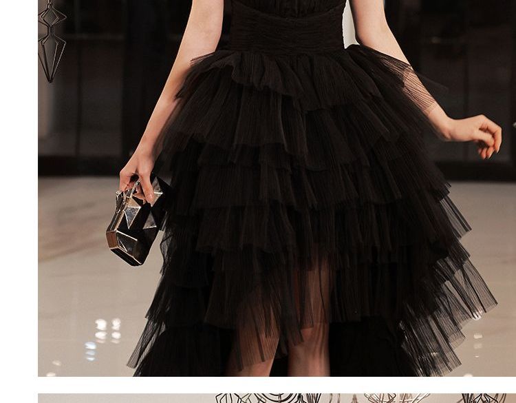 Gown Sleeveless Mesh Evening