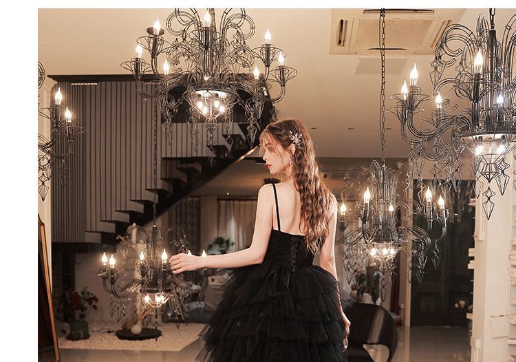 Gown Sleeveless Mesh Evening