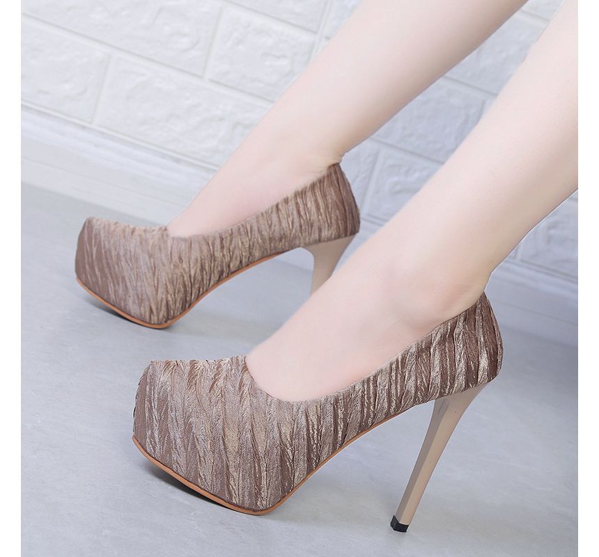 Pumps Platform Stiletto Heel