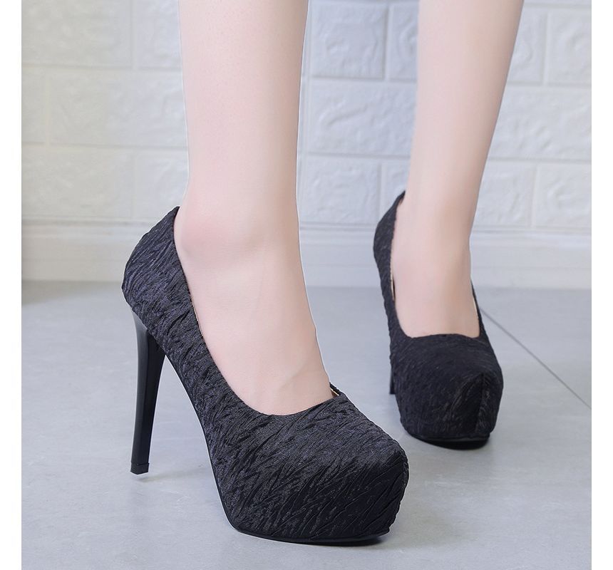 Pumps Platform Stiletto Heel