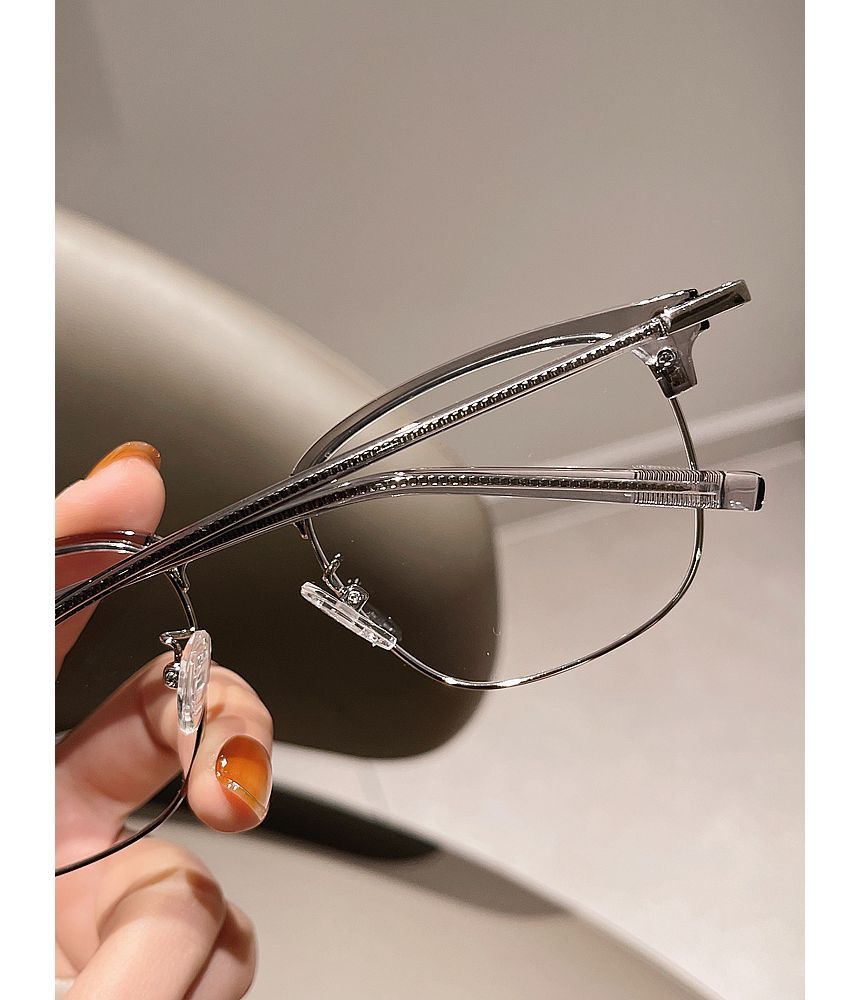 Blue Light Blocking Frame Half Eyeglasses