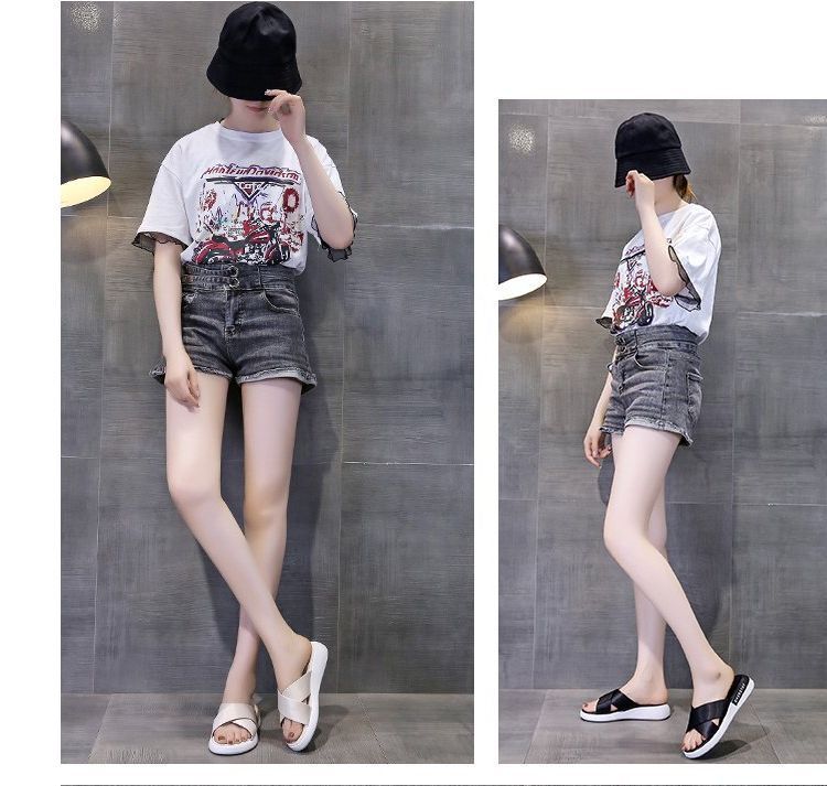 Platform Slide Sandals Crisscross