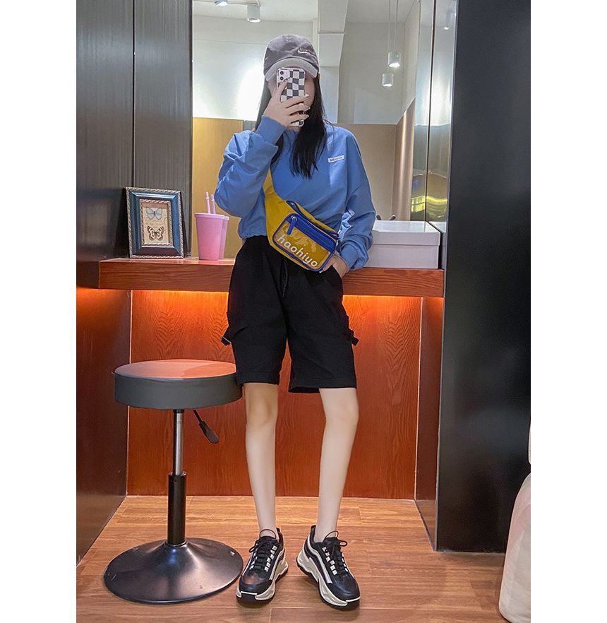 Sneakers Two-Tone Athletic Platform