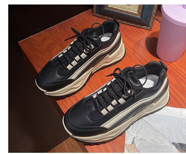 Sneakers Two-Tone Athletic Platform