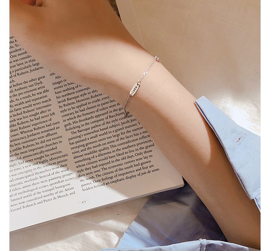 LUCK Bracelet Silver Sterling