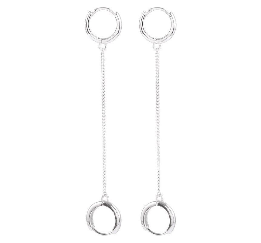 Piercing Hoop Double Earring