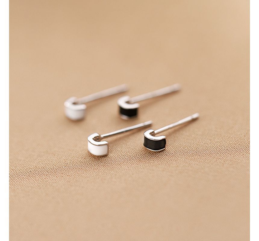 Boucles d'oreilles à tige en argent sterling