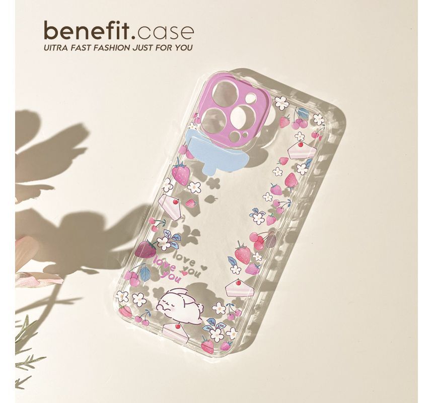 Rabbit Transparent Phone Case