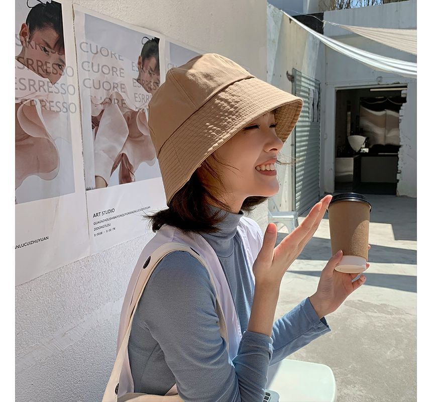 Hat Plain Bucket