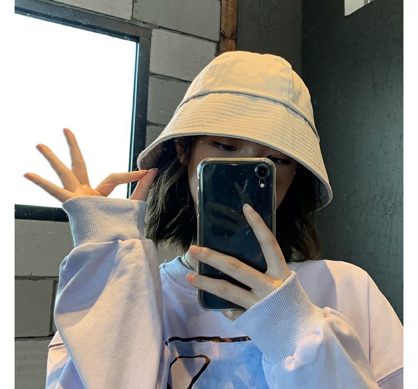 Hat Plain Bucket