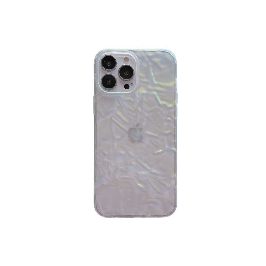 Case Transparent Textured Phone
