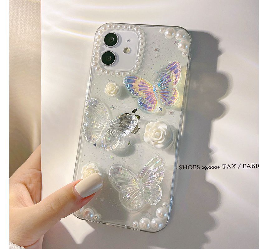 Butterfly Phone Transparent Case