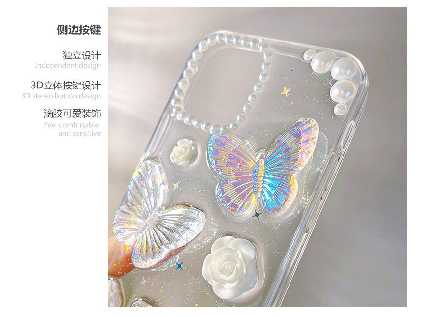 Butterfly Phone Transparent Case