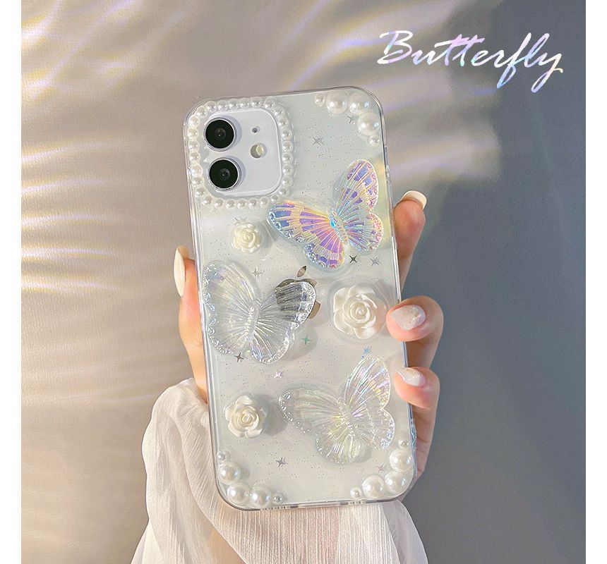 Butterfly Phone Transparent Case