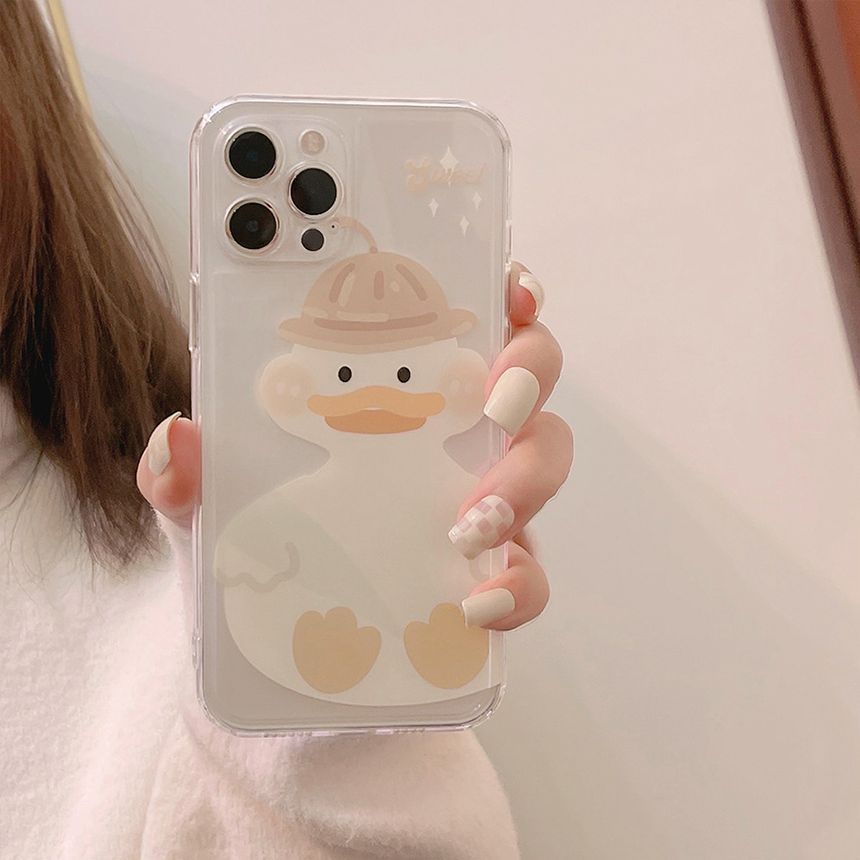 Case Transparent Duck Phone