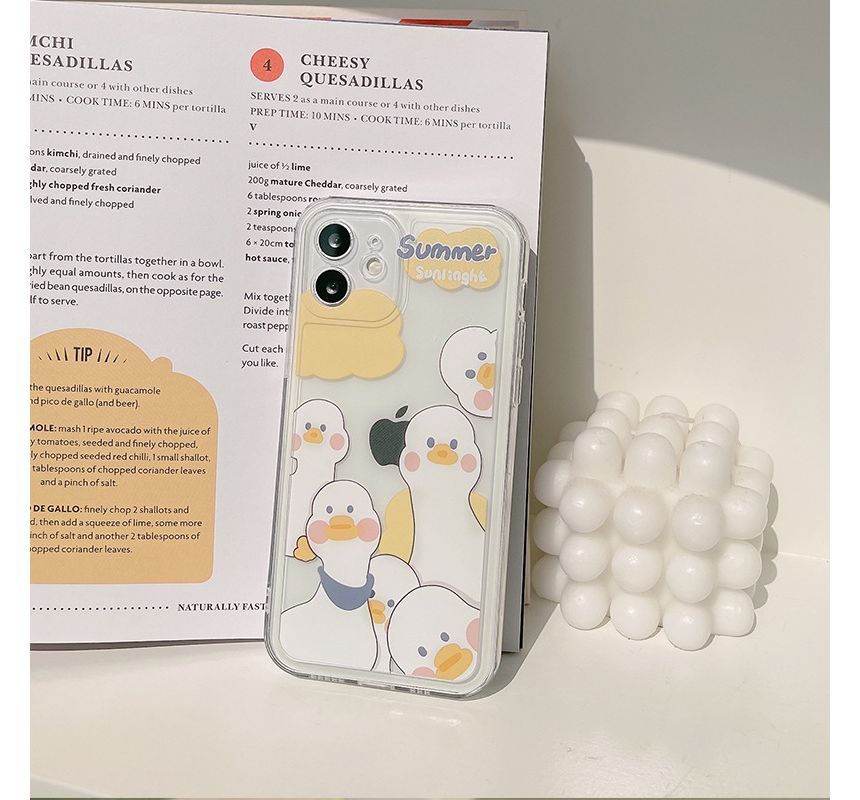Phone Duck Case Transparent