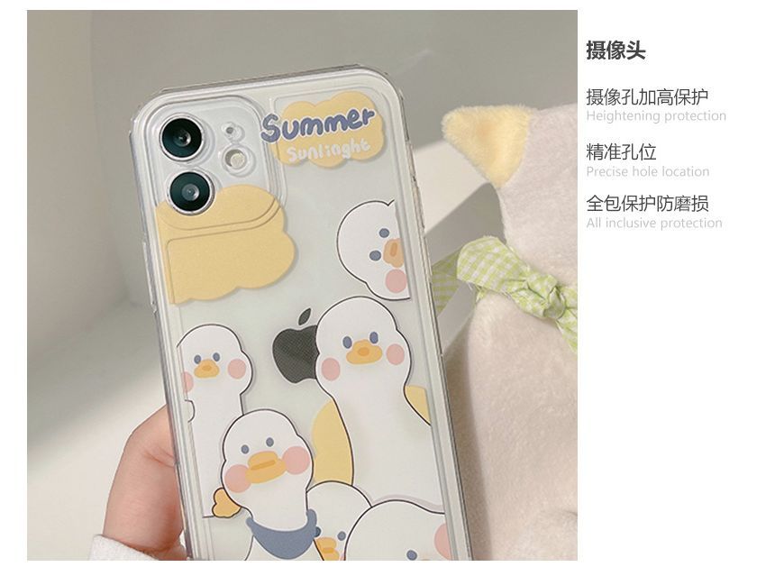 Phone Duck Case Transparent