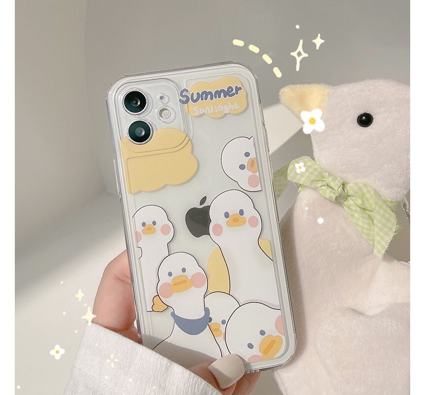 Phone Duck Case Transparent