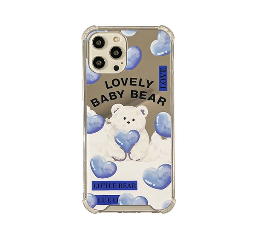 Bear Phone Case Mirrored