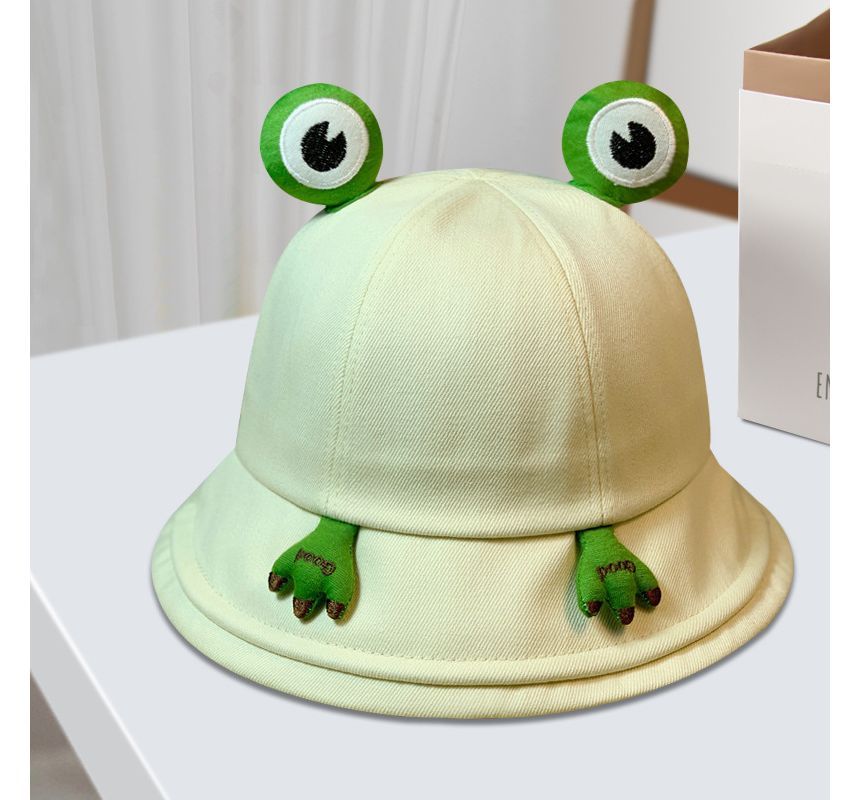 Frog Bucket Hat Detail