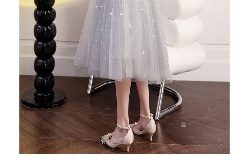 Shoulder Maxi Prom Cold Sequin Dress