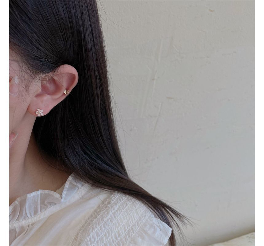 Pair Alloy (various Sakura designs) Set: 3 Earring